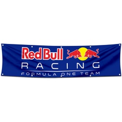 Car Motor Garage Workshop Banner Work for Red Bull Racing Flag 2x8 Feet