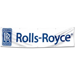 Car Motor Garage Workshop Banner Work for Rolls-Royce Flag 2x8 Feet