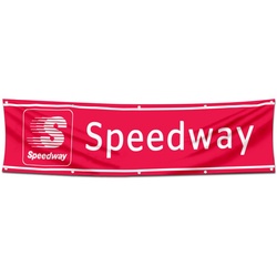 Car Motor Oil Gas Garage Workshop Banner Works for Speedway Flag 2x8 Feet