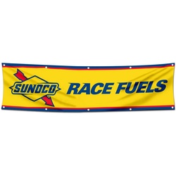 Car Motor Oil Gas Garage Workshop Banner Works for Sunoco Race Fuels Flag Yellow 2x8 Feet