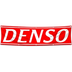 Car Motor Parts Garage Shop Decor Banner Works for Denso Flag 2x8 Feet