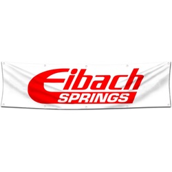 Car Motor Parts Garage Shop Decor Banner Works for Eibach Flag 2x8 Feet