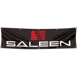 Car Motor Parts Garage Workshop Decor Banner Works for Saleen Flag 2x8 Feet