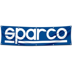 Car Motor Parts Garage Workshop Decor Banner Works for Sparco Flag Blue 2x8 Feet
