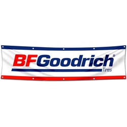 Car Motor Tires Garage Shop Decor Banner Works for BFGoodrich Flag 2x8 Feet