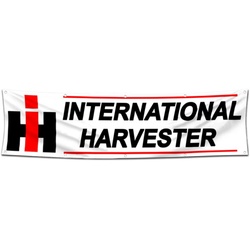 Garage Shop Decor Banner Work for International Harvester Flag 2x8 Feet