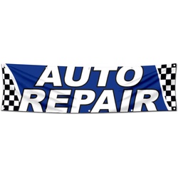 Motor Racing Garage Shop Decor Banner work for Car Auto Flag 2x8 Feet