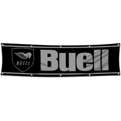 Motorcycles Garage Shop Banner Works for Buell Flag 2x8 Feet