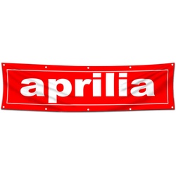 Motorcycles Garage Shop Decor Banner Works for Aprilia Flag 2x8 Feet