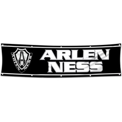 Motorcycles Garage Shop Decor Banner Works for Arlen Ness Flag 2x8 Feet
