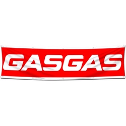 Motorcycles Garage Shop Decor Banner Works for Gasgas Flag 2x8 Feet
