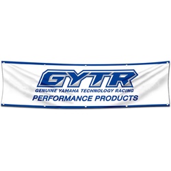 Motorcycles Garage Shop Decor Banner Works for GYTR Flag White 2x8 Feet