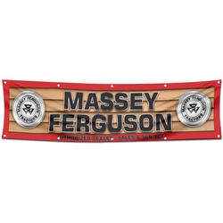 Tractors Garage Shop Decor Banner Flag Works for Massey Ferguson Flag 2x8 Feet
