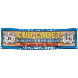 Tractors Garage Shop Decor Banner Works for Intenational Cub Cadet Flag 2x8 Feet