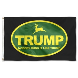 Farmers For Trump Flag Banner