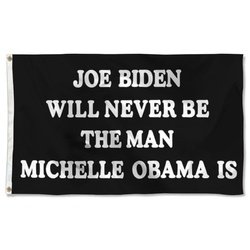 Joe Biden Will Never Be Flag Banner