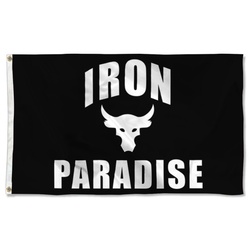 Iron Paradise Flag Banner