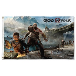 God of War Poster Flag Banner