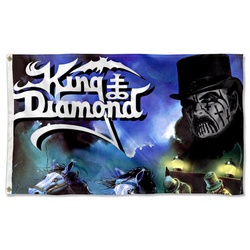King Diamond Flag Banner