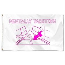 Mentally Yachting Flag Banner