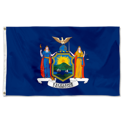 The United States New York Flag