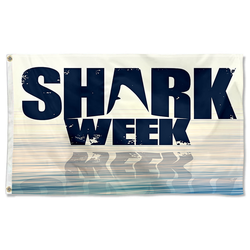 Shark Week Flag Banner