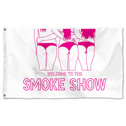 Smoke Show Flag Banner