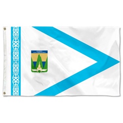 Asia Kazakhstan Flag Banner