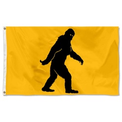 Bigfoot Sasquatch Flag Banner