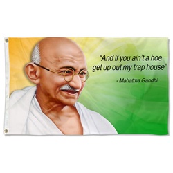 Gandhi Flag Banner