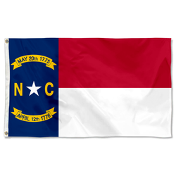 The United States North Carolina Flag