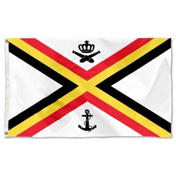 Naval Ensign of Belgium Flag Banner
