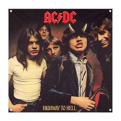 ACDC Highway to Hell Decor Flag Banner