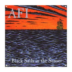 AFI Black Sails In The Sunset Decor Flag Banner