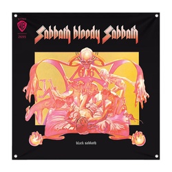 BLACK SABBATH Bloody Sabbath Decor Flag Banner