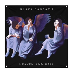 BLACK SABBATH Heaven and Hell Decor Flag Banner