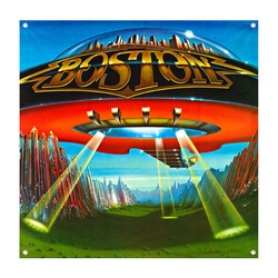 BOSTON Dont Look Back Decor Flag Banner