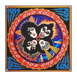 KISS Rock And Roll Over Poster Decor Flag Banner