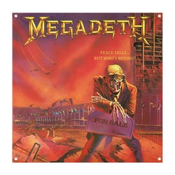 MEGADETH Peace Sells But Whos Buying Decor Flag Banner