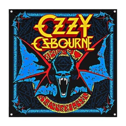 Ozzy Osbourne Decor Flag Banner