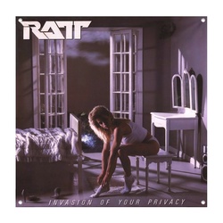 RATT Invasion of your Privacy Decor Flag Banner