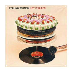 ROLLING STONES Let it Bleed Decor Flag Banner