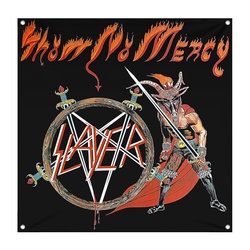SLAYER Show No Mercy Decor Flag Banner
