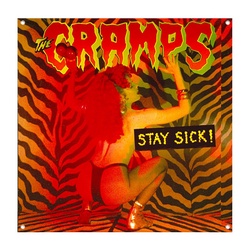 The Cramps Stay Sick Decor Flag Banner
