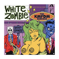 White Zombie Nightcrawlers The KMFDM Remixes Decor Flag Banner