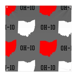 OH-IO Decor Flag Banner