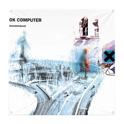 Radiohead Ok Compiter Decor Flag Banner