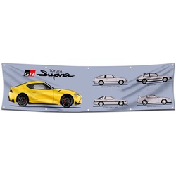 Supra Gen Evolution Flag Banner 2x8 Feet
