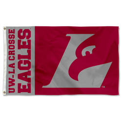 UW LA Crosse Eagles Flag Banner
