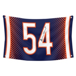 Brian Urlacher No.54 Flag Football Fans Banner